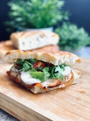 Pizza focaccia