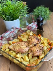 Pollo asado 