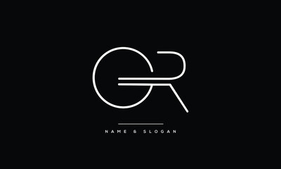 GR,RG,G ,R  Abstract Letters Logo Monogram
