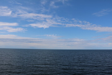 Baltic Sea between Oskarshamn and Visby, Gotland Sweden