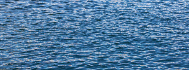 texture of blue sea water surface background