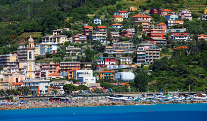 Ligurian riviera in Italy, Europe