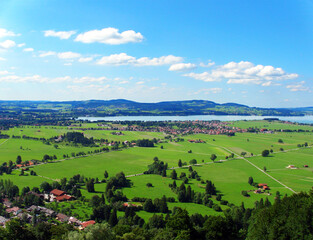 View from inside Neuschwanstein