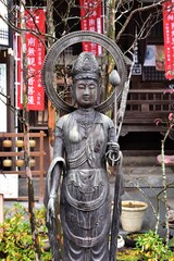 Fototapeta na wymiar Japanese Statue