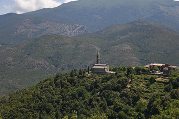 Fototapeta na wymiar Eglise d'Aiti en Corse