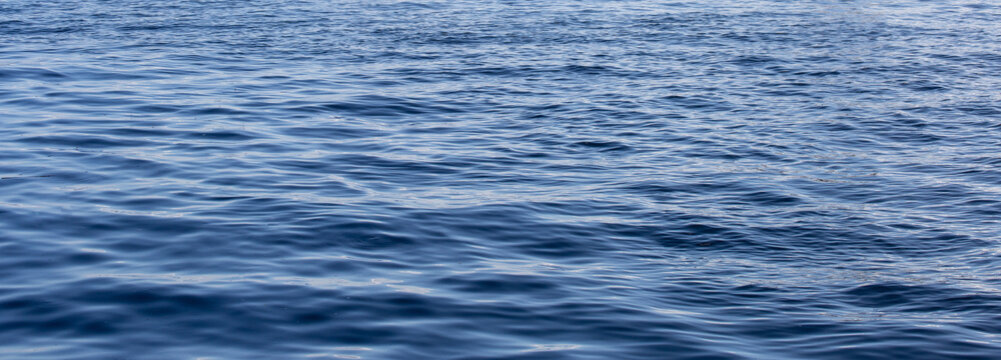 texture of blue sea water surface background