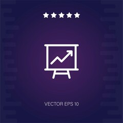 board vector icon modern illustration