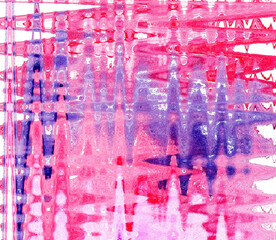 Abstract pink and purple liquid background.