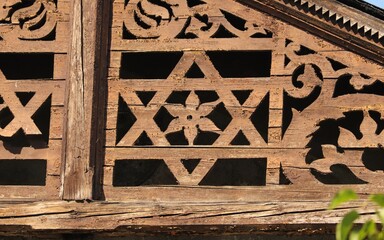 starodawny  motyw  gwiazdy  jako  ozdoba  budynku © Mirosaw