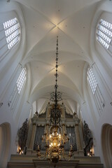 interior of the church