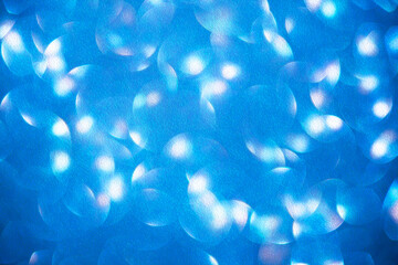 abstract background blue bokeh. texture