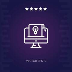 business idea vector icon modern illustration