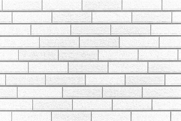 White stone brick wall texture and seamless background