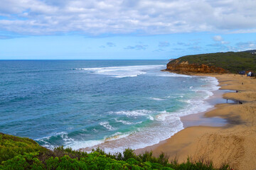 Coastal view of the great southern ocean, Australia.