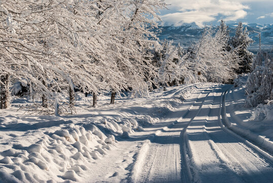 Invierno San Carlos de Bariloche, Patagonia Argentina