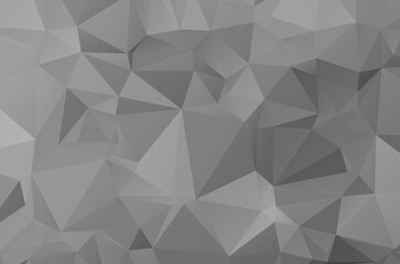 Obraz premium White background bright template random colors low poly