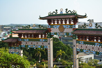 Macho temple arch in La Union, Philippines