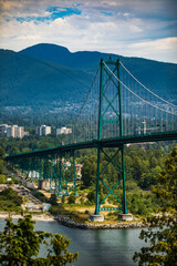 Lions Gate Bridge, Vancouver, BC, Canada