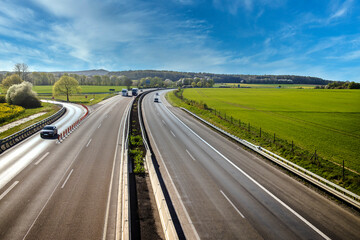 Autobahn landscape