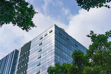 Obraz premium Local features of modern buildings