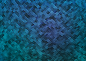 Light BLUE vector background with rectangles.