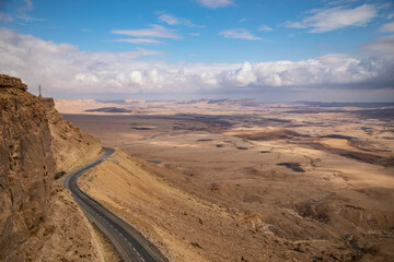 Fototapeta na wymiar Mitzpe Ramon, Negev Desert, Israel