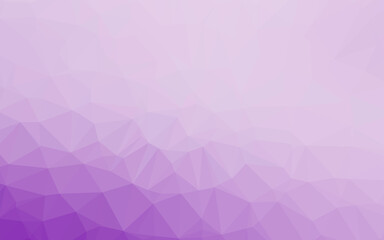 Obraz premium Light Purple vector polygon abstract backdrop.