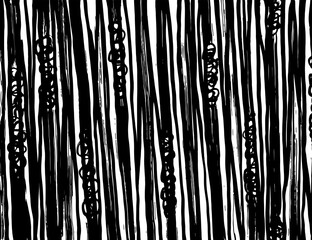 White and black vector. Grunge background. Abstract brush pattern. - 370456468