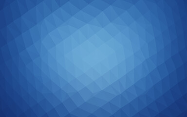Obraz premium Light BLUE vector low poly layout.
