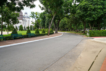 road in the park