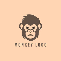 Monkey logo template
