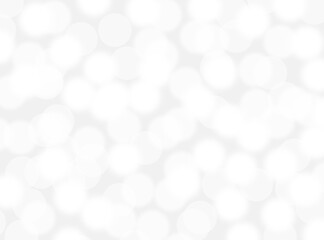 silver bokeh beautiful blurred glitter light on abstract background. grey wallpaper. 