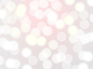 Fototapeta premium silver bokeh beautiful blurred glitter light on abstract background. grey wallpaper. 