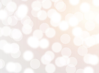 silver bokeh beautiful blurred glitter light on abstract background. grey wallpaper. 