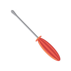 screwdriver tool on white background