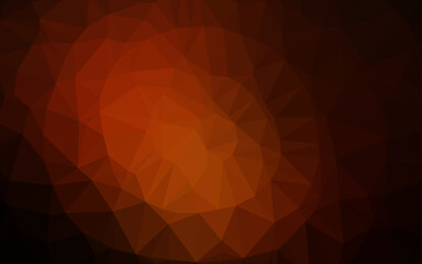 Obraz premium Dark Red vector abstract mosaic backdrop.