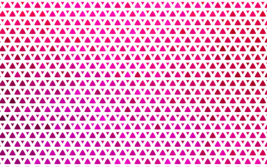 Light Purple, Pink vector seamless template with crystals, triangles.