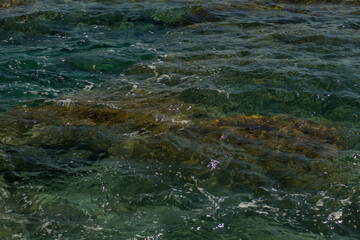 Seashore, Water and Cliffs, Petrovac, Montenegro