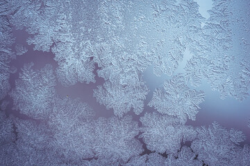 Icy glass natural pattern