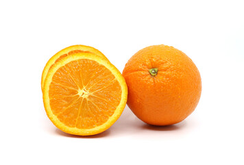 orange isolated on white background
