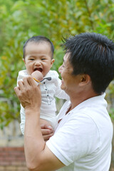 Obraz premium Asian lovely family