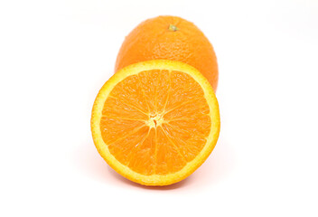 orange isolated on white background