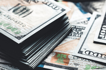 Dollars seamless background. High resolution seamless texture