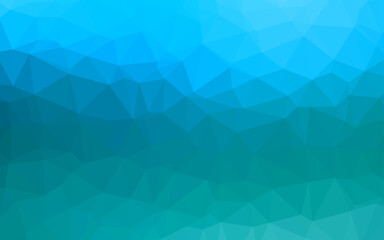 Light BLUE vector abstract polygonal texture.