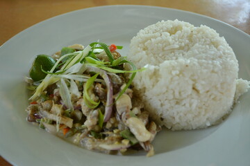 Dinakdakan Ilocano dish made of grilled and boiled pork parts