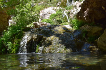 Waterfall in the Desert - Sitting Bull Falls, NM