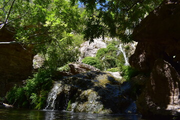 Waterfall in the Desert - Sitting Bull Falls, NM