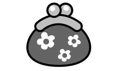 日本のがま口のお財布