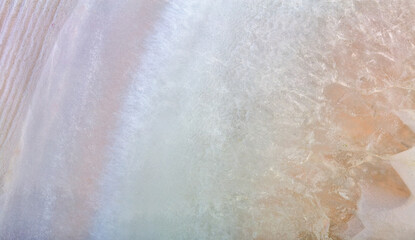 beige and violet light agate detailed structure