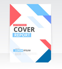 Vector abstract design Cover Report Brochure Flyer Banner template.